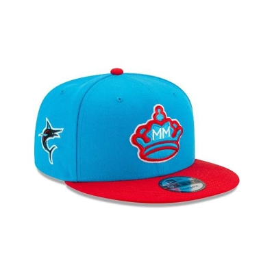 Sapca New Era Miami Marlins MLB City Connect 9FIFTY Snapback - Negrii